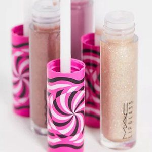 MAC Lipglass lipgloss set of 3 limited edition